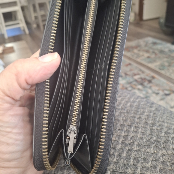 Coach Black Leather Wallet - Picture 4 of 5